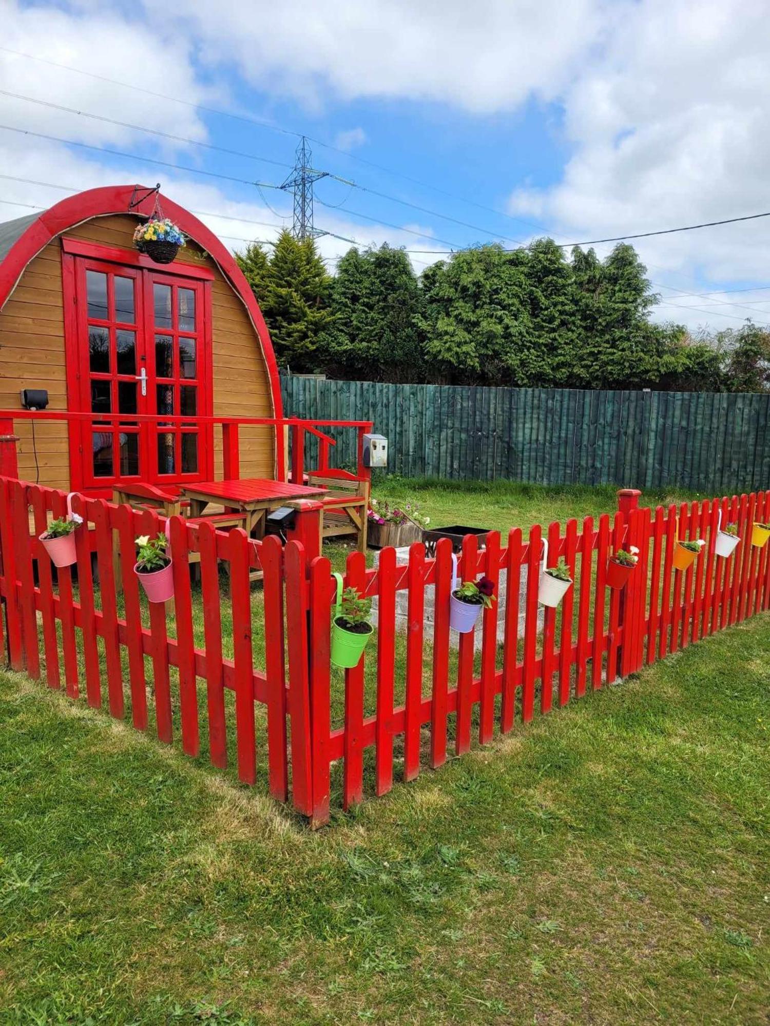 Cosy Glamping Pod Glamping In St Austell Cornwall Lanivet Εξωτερικό φωτογραφία