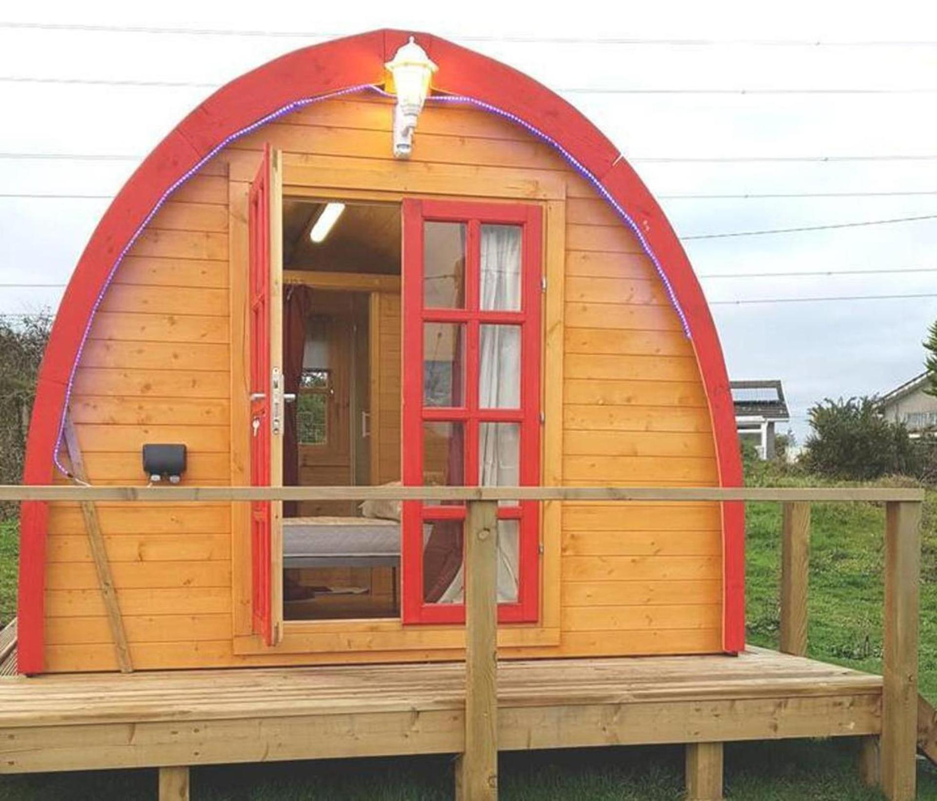 Cosy Glamping Pod Glamping In St Austell Cornwall Lanivet Εξωτερικό φωτογραφία